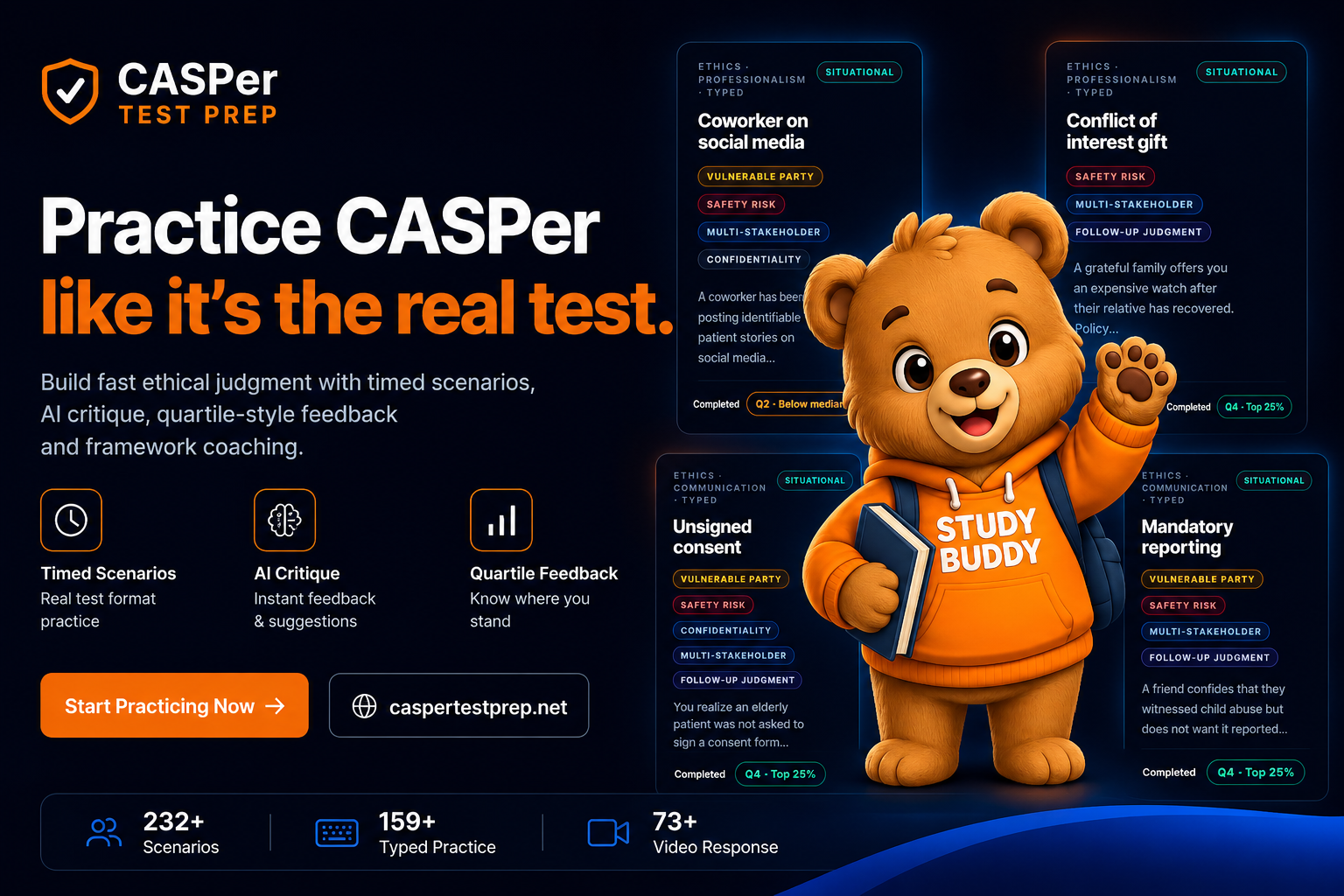 2026-2027 CASPer Test Guide — I3P, PPRDJ, CARE, ARC, IGT, and STAR ...